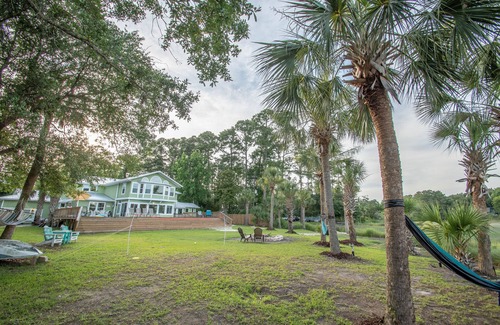 Old Town Bluffton House | Marsh views on a quaint Lowcountry Street! Less than a mile to Downtown Bluffton