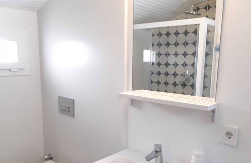 Karaoz Condo | Mediterranean Style Rooftop Apartment For Families at the Alaçatı Center