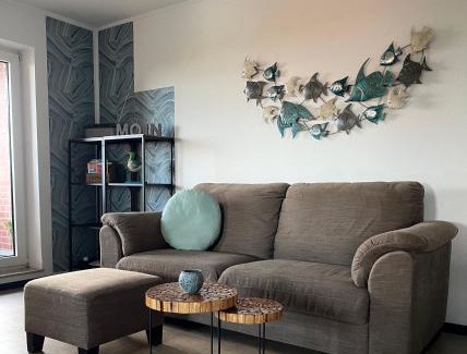 Dornum Apartment | Meerblick - Apartment Blaue Nordseewelle