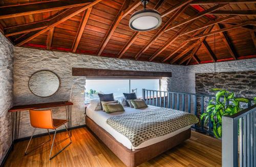 Faja da Ovelha House | Meerblick - Exklusives Loft mit Terrassen & Hot-Tub