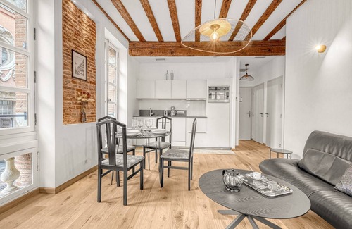 Saint-Georges Apartment | Mess d'Yvonne - 45m² en plein cœur de Toulouse