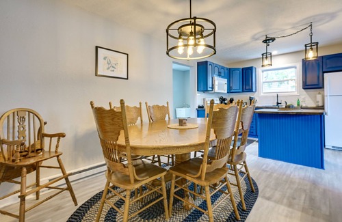 Harrison House | Michigan Vacation Rental - 9 Mi to Snow Snake!