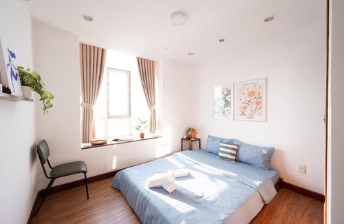 Quy Nhon Apartment | MILKY APARTMENT - 3 Phòng Ngủ, View biển, 5P Ra Biển