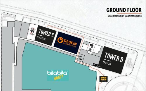 Kuala Lumpur Apartment | Millerz Square Mana-Mana Suite