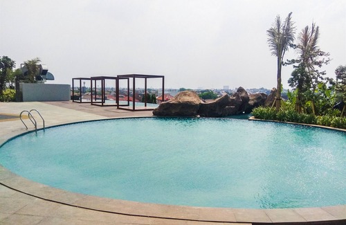 Pekayon Jaya Apartment | Minimalist and Comfy 1BR Grand Kamala Lagoon Apartment