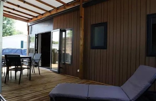 Sadirac House | Mobil-Home Acacia 4 Rooms 6 People Air-conditioned + TV