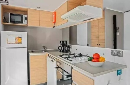 Crach House | Mobil-home | Premium | 3 Bedrooms | 6/8 persons | Raised terrace