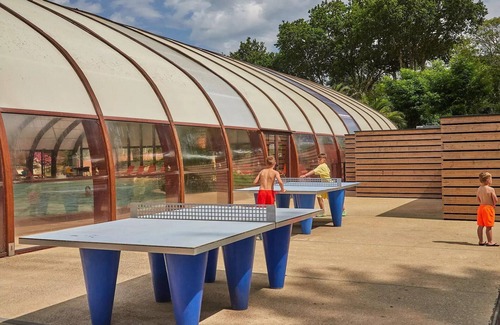 Clohars-Fouesnant House | Mobile home ● Aufgehobene Terrasse