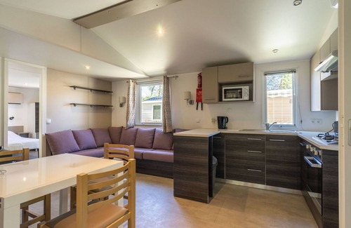 Ronce-les-Bains RV Rental | Mobile Home 'Mh 122 Ronce Les Bains' with Shared Pool, Terrace and Air Conditioning