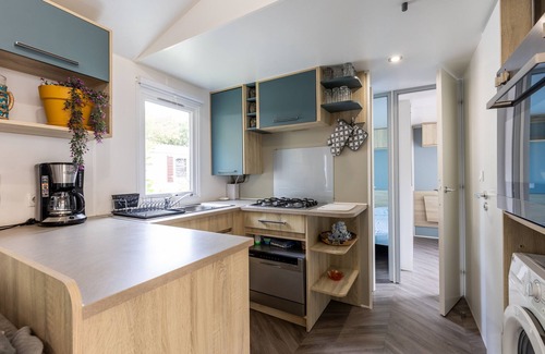 Lege-Cap-Ferret RV Rental | Mobilhome 3 rooms, 2 bathrooms - Cap Ferret with Terrace, Tennis Court & Grill