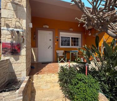 Kato Stalos Apartment | Modern 1-bedroom with BBQ & Roof Garden near Beach