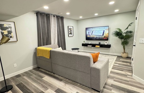 Southwest Calgary House | Modern 2-bedroom suite - Cozy vibes & Great Location.