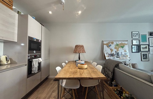 Tower Hamlets Apartment | Modern 2BD Flat in Mile End with Private Balcony