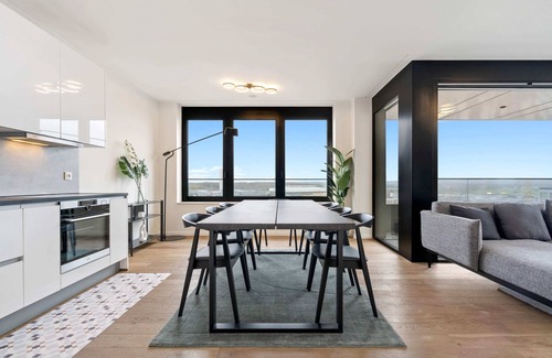 Gasperich Apartment | Modern 2BR Apartment with Pool & City Views