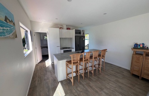 Whiritoa House | Modern beach house, short walk from the beach.