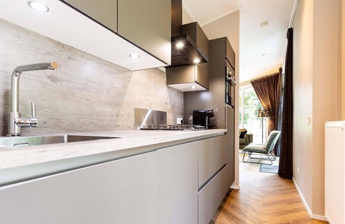 Garderen Ski Chalet | Modern chalet with hot tub