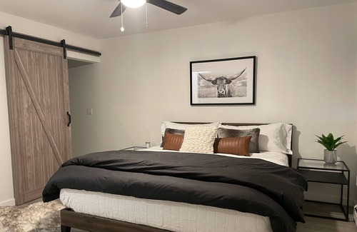 Bozeman Condo | Modern Getaway in Downtown Bozeman! Steps to Main St. and MSU.
