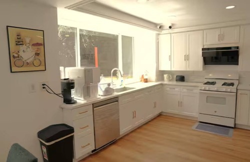 Rowland Heights House | Modern Guest Suite 101 Private Entrance & Bathroom w/full kitchen access
