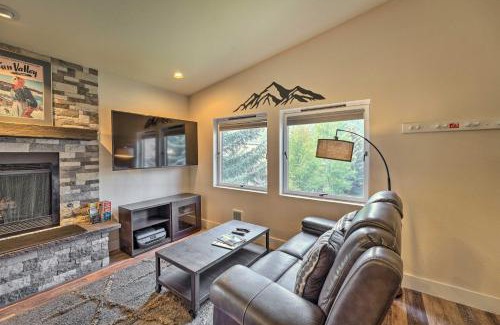Ketchum Apartment | Modern Ketchum Condo Walk to Dtwn and Ski Lift
