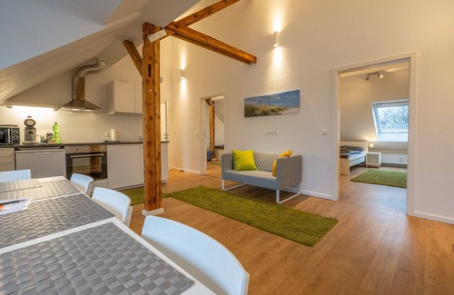 Bochold Apartment | Modern & large, bright, friendly, 7 +1 persons