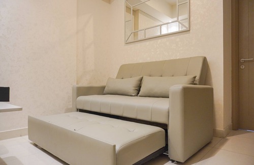 Pantai Indah Kapuk Apartment | Modern Look And Warm 1Br At Gold Coast Apartment
