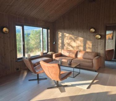 Kroderen House | Modern mountain cabin with panorama view