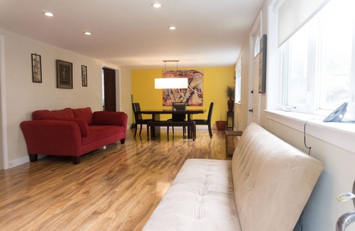 Quincy House | Modern Retreat in Historic Quincy / Pet & Family Friendly