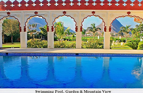 Pushkar Resort | Modern Room at Lush Green Resort Near to Lake and Downtown