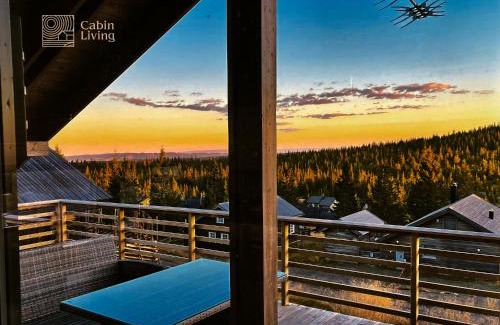 Ringsaker House | Modern sports cabin on Sjusjøen with sauna and waxing room