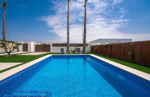 Lo Rufete Villa | Modern Villa with Private Pool (Heated on Req) on Vistabella Golf, near Alicante