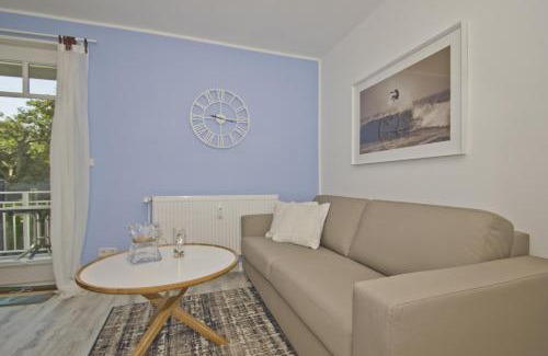 Lietzow Apartment | moderne Ferienwohnung mit Balkon, Meerblick - Ferienresidenz Zwei BoddenFeWo 1-2