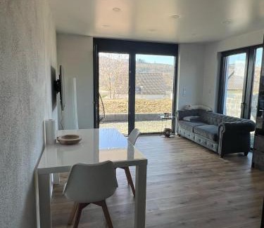 Bad Laasphe Apartment | Moderne Neubau Wohnung mit Terasse