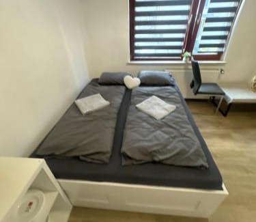 Lannesdorf Apartment | Modernes 1-Zimmer Appartment- mit Doppelbett und Smart-TV