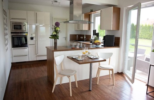 Freyung Apartment | Modernes Ferienhaus am Rande des Luftkurortes Freyung mit Garten und Sonnenterrasse