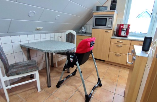 Kloetze Condo | Mone's vacation apartment Klötze with air conditioning, terrace and balcony