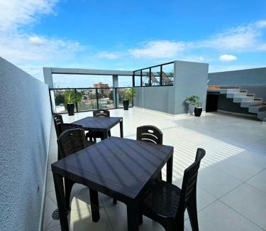 Santa Cruz Apartment | Monoambiente, SmatTV, Pisina, AC