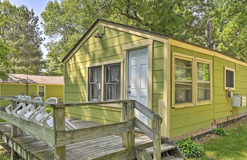 Montello Apartment | Montello Studio Cottage w/ Pier & Dock on Ox Creek