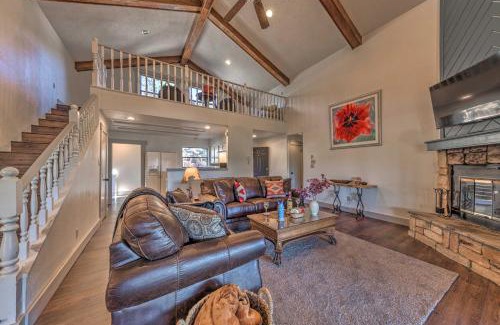 Ruidoso House | Moondance Ruidoso Retreat with Hot Tub and Views!