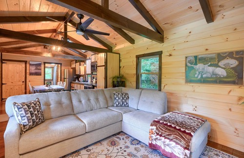 South Bloomingville Cabin | Moonlight Waters by Pond