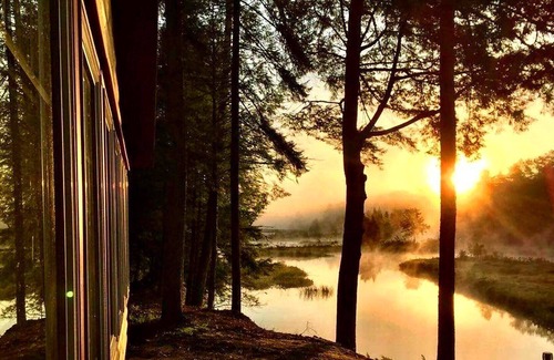 Thendara House | Moose River Cabin located on the Majestic Moose River! Near Old Forge NY