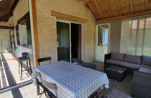Saint-Michel-de-Chaillol Ski Chalet | Mountain Home with Garden - 3 BR, 2 BA, Veranda, Fireplace, Pet-Friendly