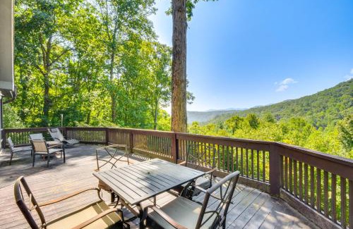 Blairsville House | Mountain Cabin with Covered Decks and Fire Pit!