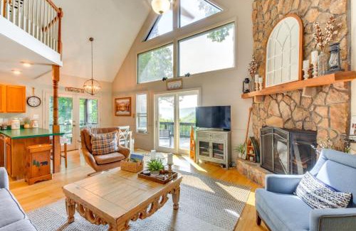 Blairsville House | Mountain Cabin with Covered Decks and Fire Pit!