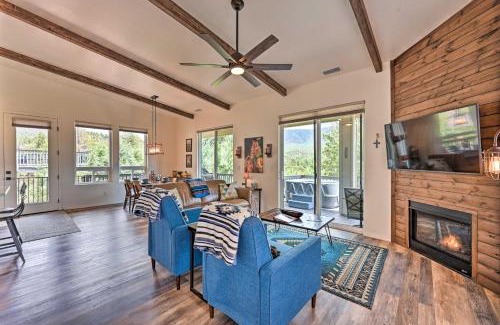 Pine House | Mountain High Pines Retreat with Hot Tub and Views!