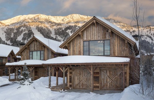 Teton Village Villa | Mountain-modern lodge at the base of Jackson Hole