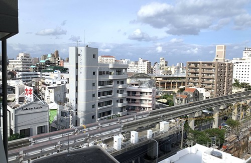 Makishi Apartment | Mr.KINJO Miki24 in front of Makishi Station