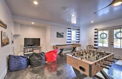 Kachina Village House | Mtn-View Cabin with Game Room and Deck in Flagstaff