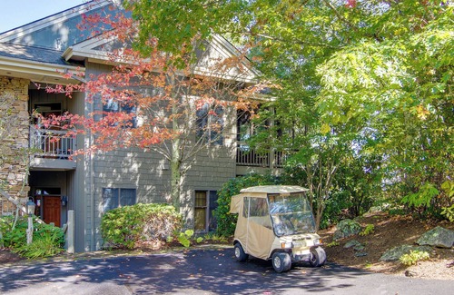 Mountain Air Apartment | Mtn-view Condo w/Screened Porch in Burnsville!