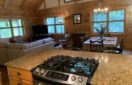 Ellicottville Cabin | MUST SEE Cozy Log Cabin with Amazing Mountain View’s Sleeps 10