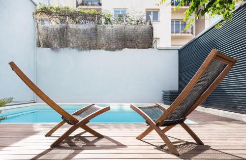 Sant Gervasi Apartment | My Space Emirates - Modern Duplex with Private Garden and Swimming Pool